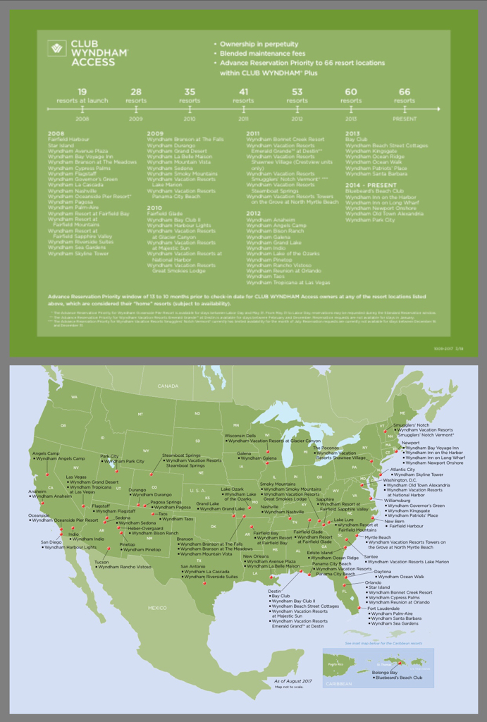 Wyndham Resorts Locations Map New Owner Question About Wyndham Club | Timeshare Users Group Discussion  Forums