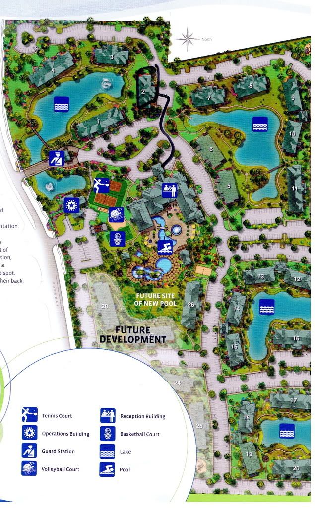 2008 Sheraton Broadway Plantation Map