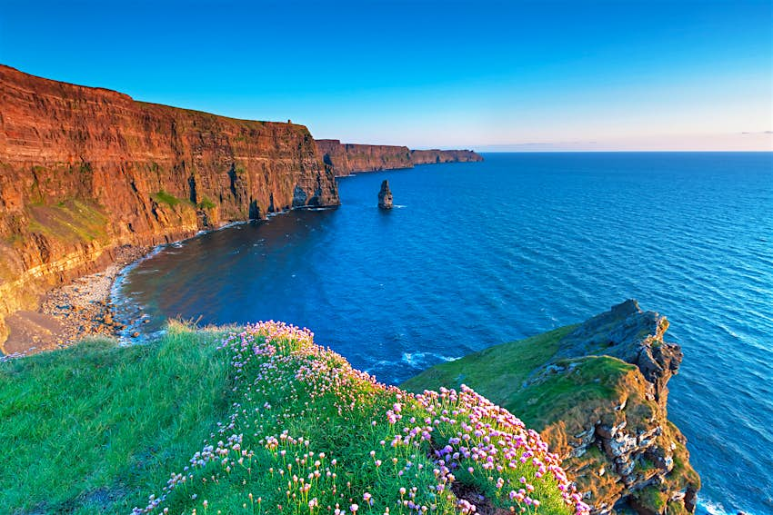 Cliffs of Moher in Co. Clare, Ireland.